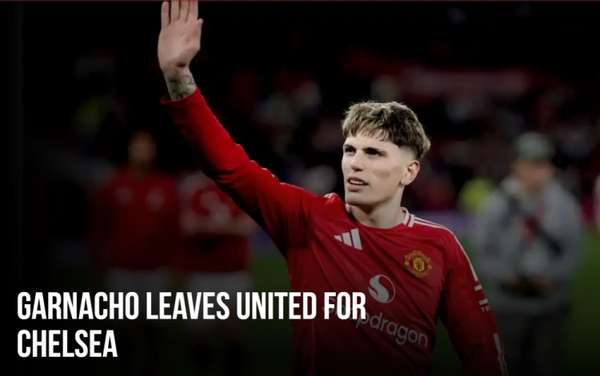 加纳乔转会切尔西,曼联官方送上祝福